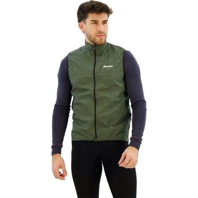 Gilet Ventus Santini Verde Oliva - Ciclismo e Uso Quotidiano Gilet Ventus Santini Verde Oliva - Ciclismo e Uso Quotidiano