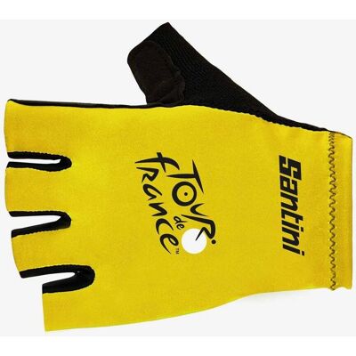 Guantes Santini XL - Tour de France Oficial Guantes de Ciclismo Guantes Santini XL - Tour de France Oficial Guantes de Ciclismo