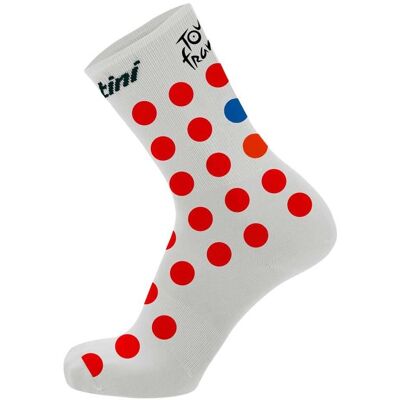 Chaussettes GPM Leader Santini - Fan Officiel Tour de France - Publicité Chaussettes GPM Leader Santini - Fan Officiel Tour de France - Publicité