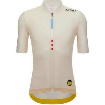 Santini Mont Ventoux Beiges Slim Fahrradtrikot - Radtrikot Santini Mont Ventoux Beiges Slim Fahrradtrikot - Radtrikot