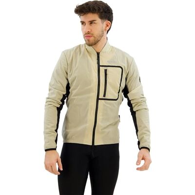 Giacca Alpha T beige di Santini - Abbigliamento outdoor Giacca Alpha T beige di Santini - Abbigliamento outdoor