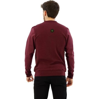 Sweatshirt Santini Winwrap violet - Vêtements de cyclisme - Publicité Sweatshirt Santini Winwrap violet - Vêtements de cyclisme - Publicité