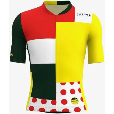 Santini M Multicolore Tour de France 2024-25 Maglietta Classica Santini M Multicolore Tour de France 2024-25 Maglietta Classica