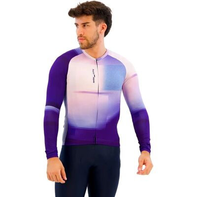 Santini - LUCE - Blu - XL - maglia da ciclismo Santini - LUCE - Blu - XL - maglia da ciclismo