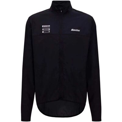 Santini - Sport Club - nero - XXL - Windbreaker Santini - Sport Club - nero - XXL - Windbreaker