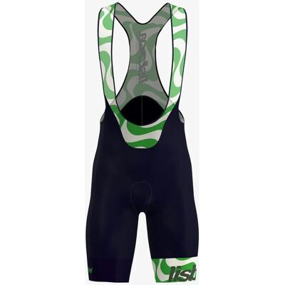 Santini Lisboa Big Start La Vuelta - Pantalones cortos con tirantes, Transpirables Santini Lisboa Big Start La Vuelta - Pantalones cortos con tirantes, Transpirables