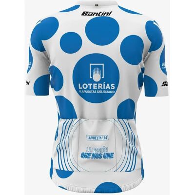 Maillot de Montaña Ligero XS Santini - La Vuelta 2024 Maillot de Montaña Ligero XS Santini - La Vuelta 2024