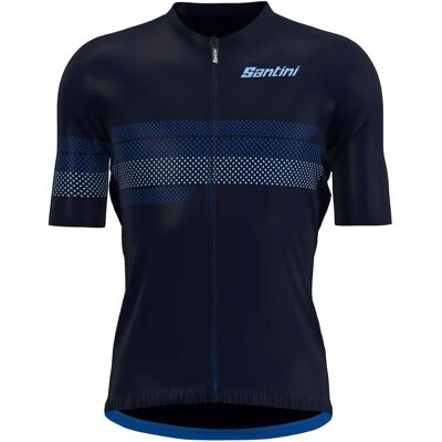 Maillot Santini Idea Azul marino - Maillot de ciclismo Maillot Santini Idea Azul marino - Maillot de ciclismo