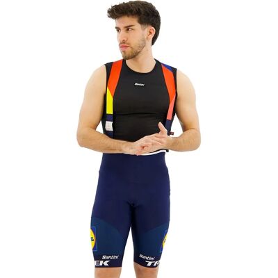 Santini Trek 2025 Original Shorts da ciclismo blu - S Santini Trek 2025 Original Shorts da ciclismo blu - S