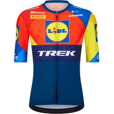 Santini Modell: Maillot Lidl-Trek 2025 Replik - Radtrikot Santini Modell: Maillot Lidl-Trek 2025 Replik - Radtrikot