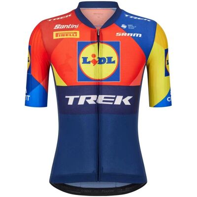 Santini Maillot Lidl-Trek 2025 Team Aero - XL Maglietta da ciclismo Santini Maillot Lidl-Trek 2025 Team Aero - XL Maglietta da ciclismo
