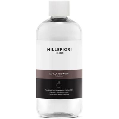 Millefiori Vanilla and Wood Bottle - Catalytic Lamp Refill Millefiori Vanilla and Wood Bottle - Catalytic Lamp Refill