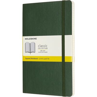 Cahier Moleskine Classique Souple Carré 192 pages myrte vert Cahier Moleskine Classique Souple Carré 192 pages myrte vert