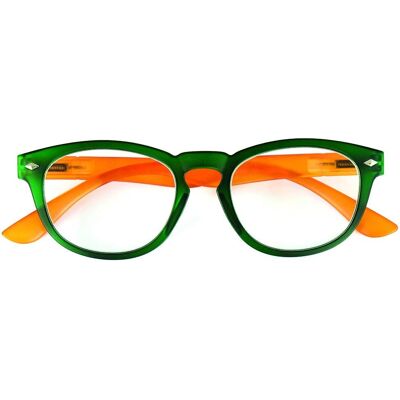 Industrie Ottiche Italiane Srl Lunettes de Lecture Prémontées Vertes - Reading Glasses Industrie Ottiche Italiane Srl Lunettes de Lecture Prémontées Vertes - Reading Glasses
