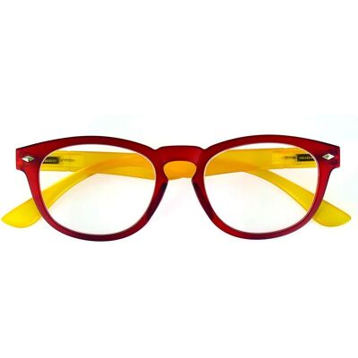 Corona Corpootto Rouge 1.00 Dioptries Lunettes de Lecture - Reading Glasses Corona Corpootto Rouge 1.00 Dioptries Lunettes de Lecture - Reading Glasses