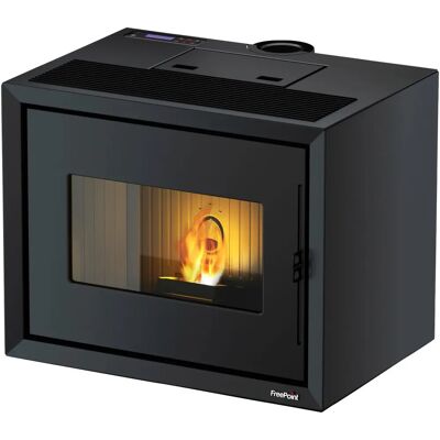 Freepoint Pelletofen MODO, 9,36 kW, WiFi, Stahl Freepoint Pelletofen MODO, 9,36 kW, WiFi, Stahl