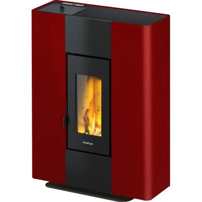 FREEPOINT Roxy Stand Pelletofen - 7 kW Kompaktes Stahl-Design FREEPOINT Roxy Stand Pelletofen - 7 kW Kompaktes Stahl-Design