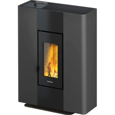 FREEPOINT Roxy Stand Pelletofen - 7 kW, Anthrazit FREEPOINT Roxy Stand Pelletofen - 7 kW, Anthrazit