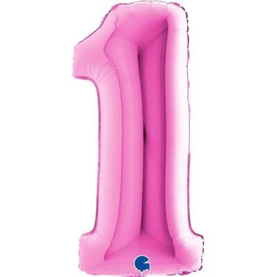 Rosa Ballong - 102cm Hög, Helium & Luft Fyll, Självlåsande - Ballonger Rosa Ballong - 102cm Hög, Helium & Luft Fyll, Självlåsande - Ballonger