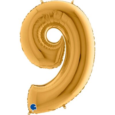 Gonfiabili Numeri Oro Grabo 029G - Decorazione Festa 102 cm Gonfiabili Numeri Oro Grabo 029G - Decorazione Festa 102 cm