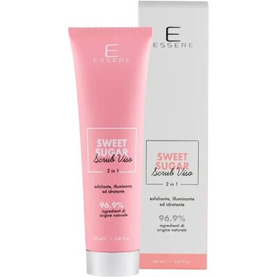 Scrub viso Sweet Sugar di Essere - Esfoliante, Illumina, Idrata Scrub viso Sweet Sugar di Essere - Esfoliante, Illumina, Idrata