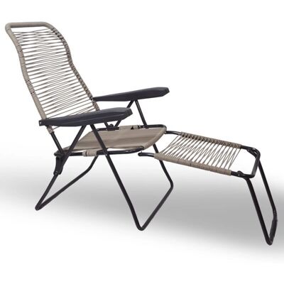 OKAFFAREFATTO Lipari XL Silla reclinable ajustable para exteriores - Silla de jardín OKAFFAREFATTO Lipari XL Silla reclinable ajustable para exteriores - Silla de jardín