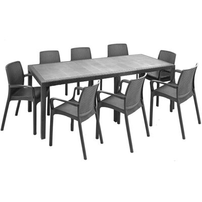 DMORA Italienischer Rechteck-Tischset - Indoor DMORA Italienischer Rechteck-Tischset - Indoor