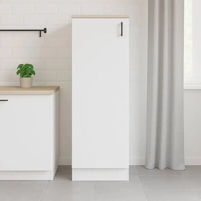 DMORA - Alto 1 anta - Weiß-Eiche - 60x60x148 - Cabinet DMORA - Alto 1 anta - Weiß-Eiche - 60x60x148 - Cabinet