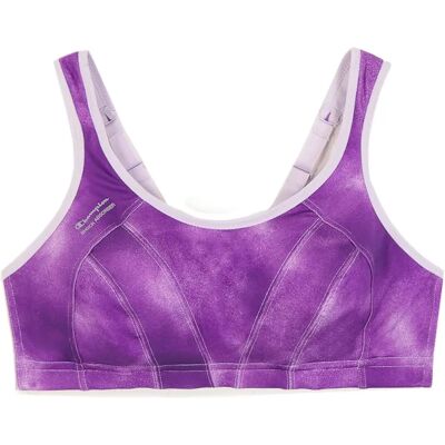 Soutien-gorge de sport Shock Absorber - Imprimé orchidée - 32B Femme Soutien-gorge de sport Shock Absorber - Imprimé orchidée - 32B Femme