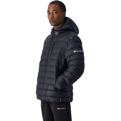 CHAMPION Kapuzenjacke - Sportliche Schwarze Herrenjacke CHAMPION Kapuzenjacke - Sportliche Schwarze Herrenjacke