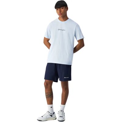 Champion - Pantaloncini - Blu - Cintura elastica - Tasche laterali - Pantaloncini Champion - Pantaloncini - Blu - Cintura elastica - Tasche laterali - Pantaloncini