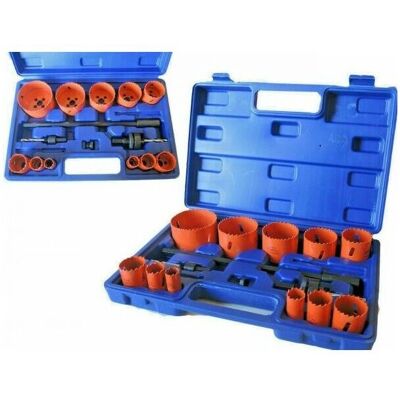 TOPOLENASHOP - set frese a tazza bi-metallo 15 pezzi TOPOLENASHOP - set frese a tazza bi-metallo 15 pezzi
