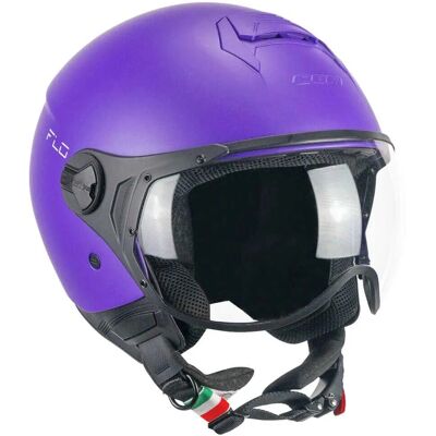 CGM - 167A FLO MONO - Viola - L - Casco jet CGM - 167A FLO MONO - Viola - L - Casco jet