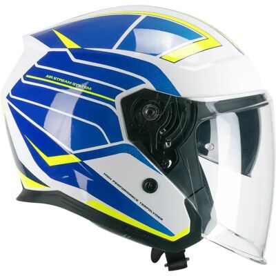 CGM - 136S RNA RACE - Blau Gelb fluoreszierend - 2XL - Helmet CGM - 136S RNA RACE - Blau Gelb fluoreszierend - 2XL - Helmet