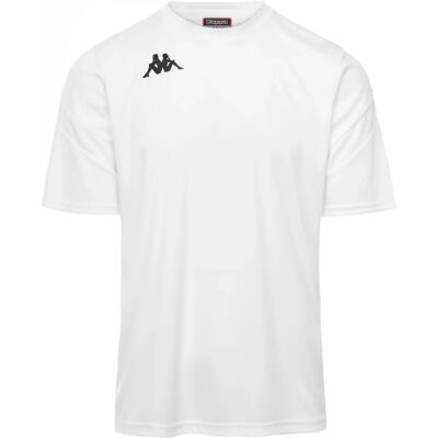 T-Shirt Blanc Kappa Dovo à Manches Courtes - Sport T-Shirt Blanc Kappa Dovo à Manches Courtes - Sport