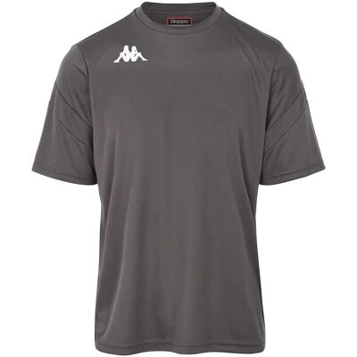 Kappa Model XXXX L Short Sleeve Gray T-shirt - T-shirt Kappa Model XXXX L Short Sleeve Gray T-shirt - T-shirt