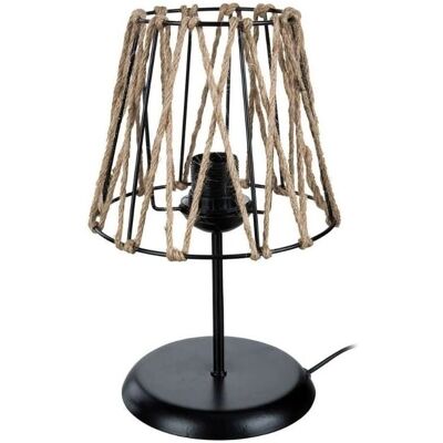 EFFEZETA ITALIA Evren Tischlampe - Metall Seil Design EFFEZETA ITALIA Evren Tischlampe - Metall Seil Design
