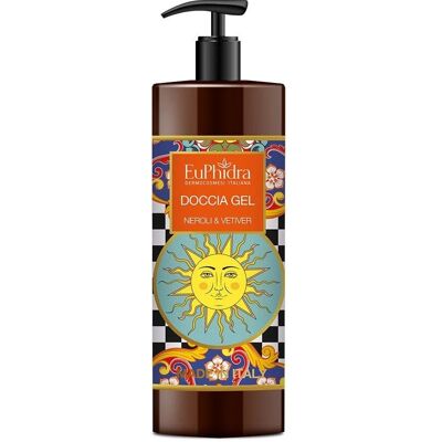 Gel Doccia Neroli & Vetiver Euphidra - Profumato, Idratante, 400ml Gel Doccia Neroli & Vetiver Euphidra - Profumato, Idratante, 400ml