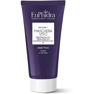 Maschera Viso Euphidra Restore+ - Idratante & Riduce Rossore Maschera Viso Euphidra Restore+ - Idratante & Riduce Rossore