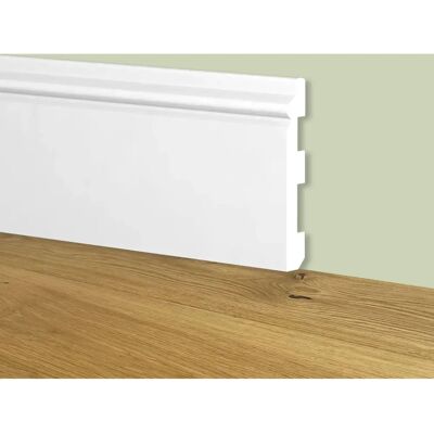 Eternal Parquet Battiscopa Bianco - Resistente Eternal Parquet Battiscopa Bianco - Resistente
