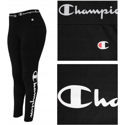 Legginsy Champion Crop - Kobiety - Czarny - XS Legginsy Champion Crop - Kobiety - Czarny - XS