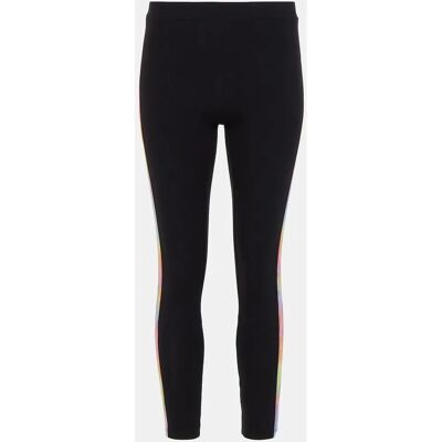 Champion Crop Leggings - Miękka tkanina, Wysoka talia, Logo taśma - Leggings Champion Crop Leggings - Miękka tkanina, Wysoka talia, Logo taśma - Leggings