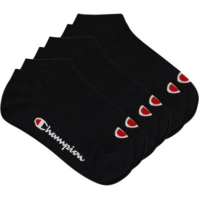 Champion U24560KK001 Sneakersockor - Svart Champion U24560KK001 Sneakersockor - Svart