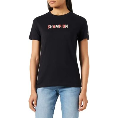 T-shirt Champion XL in Jersey Nero T-shirt Champion XL in Jersey Nero