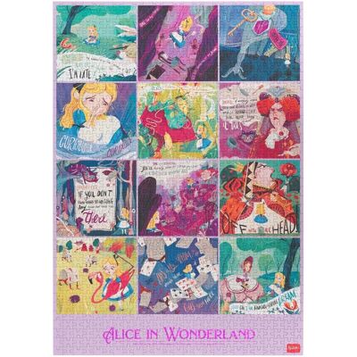 Rompecabezas Legami Alice en Wonderland 1000 Piezas Rompecabezas Legami Alice en Wonderland 1000 Piezas