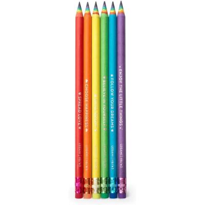 Legami - 6 HB Graphitstifte - Set aus recyceltem Papier Legami - 6 HB Graphitstifte - Set aus recyceltem Papier