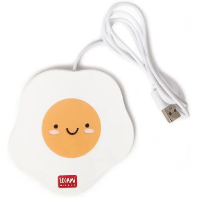 Legami Egg Chauffe-tasse USB - Garde les Boissons Chaudes - Publicité Legami Egg Chauffe-tasse USB - Garde les Boissons Chaudes - Publicité