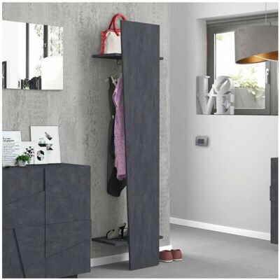 Te cn os Vega - Perchero moderno - Gris - 40x200cm Te cn os Vega - Perchero moderno - Gris - 40x200cm