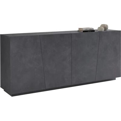 Ahd Amazing Home Design - Vega Day - 200cm - 4 Fächer - 2 Türen - Pizarra - Sideboard Ahd Amazing Home Design - Vega Day - 200cm - 4 Fächer - 2 Türen - Pizarra - Sideboard