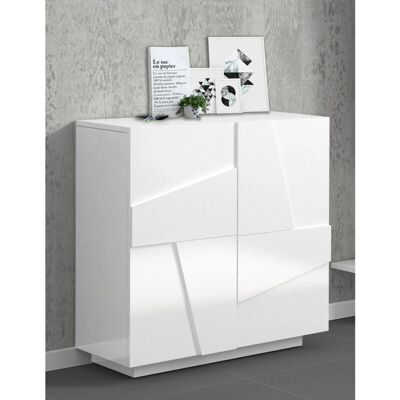 AHD AMAZING HOME DESIGN Scarpiere Moderna Bianca 16 Paia AHD AMAZING HOME DESIGN Scarpiere Moderna Bianca 16 Paia